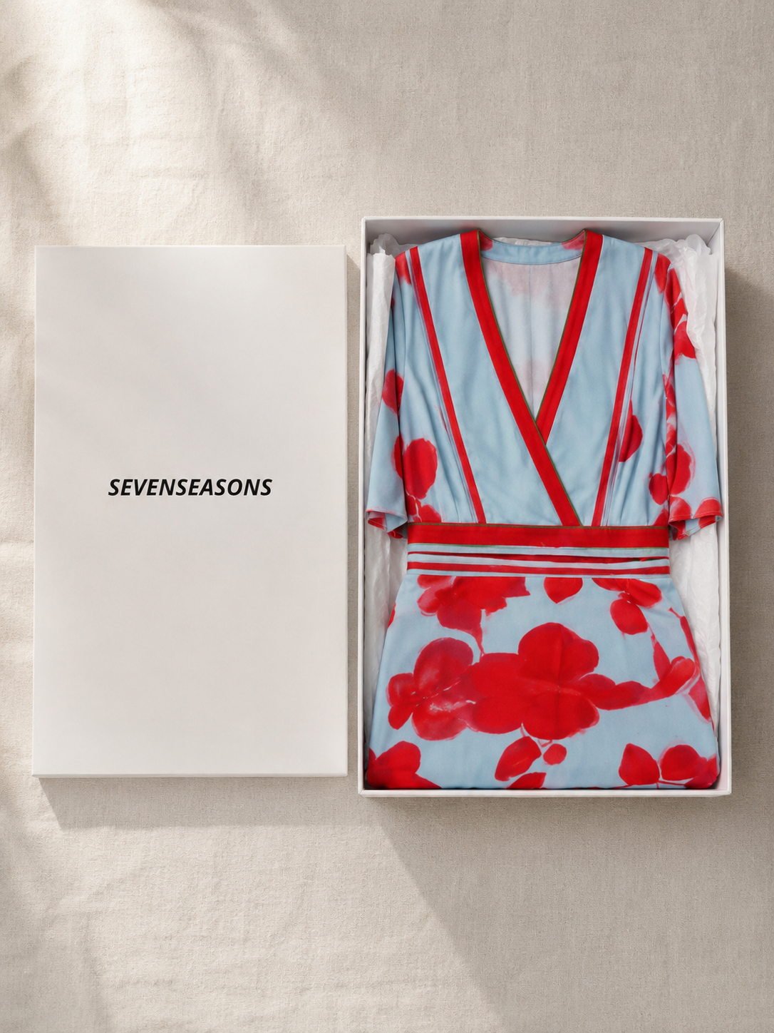 Corinne | V Neck Short Sleeve Floral Maxi Dress