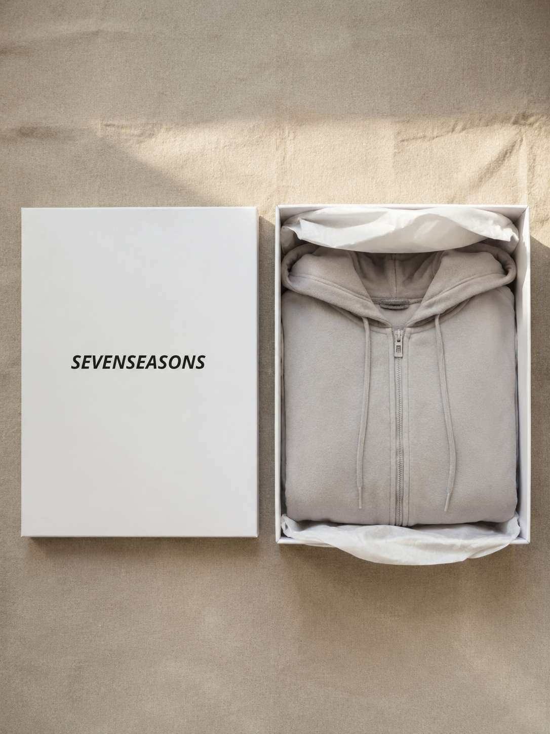 Balloon Sleeve Hoody - Grey