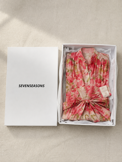 Cressida | Floral Sheer Long Sleeve Maxi Dress
