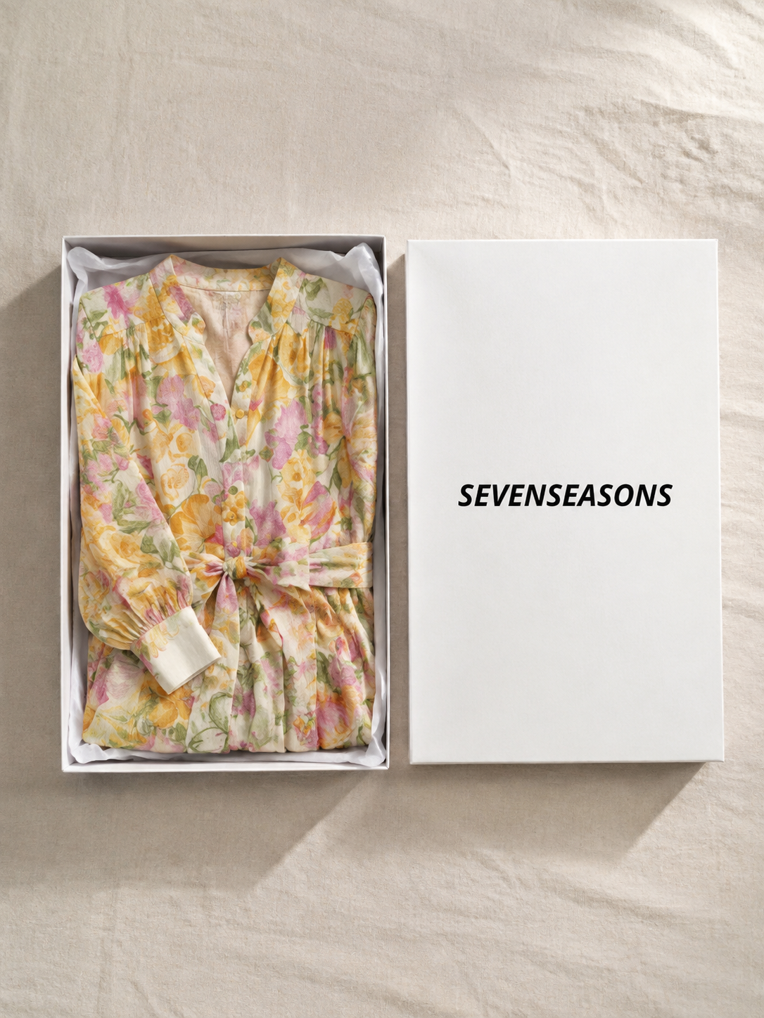 Cressida | Floral Sheer Long Sleeve Maxi Dress