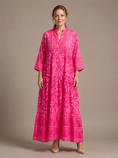 Marielle | Button Front Midi Dress