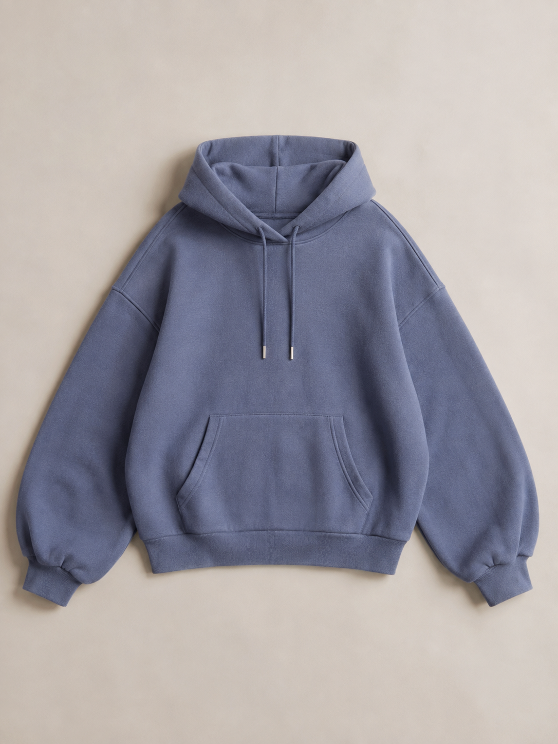Balloon Sleeve Hoody - Blue