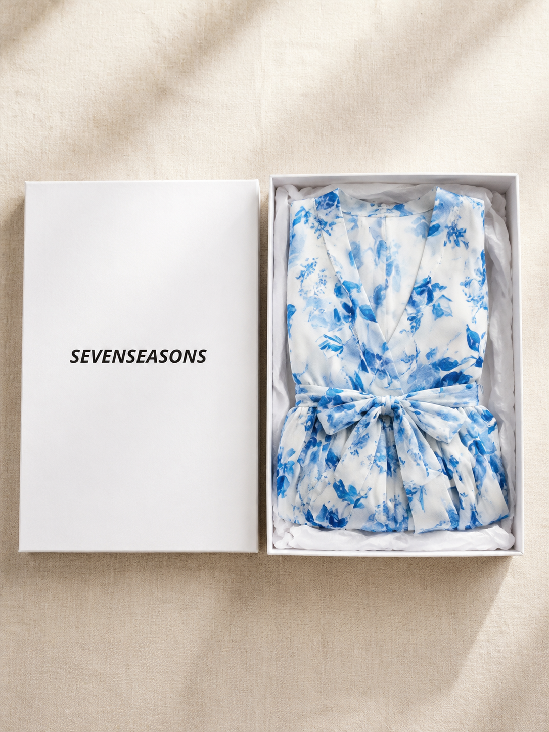 Lillian | Floral Long Sleeve Wrap Maxi Dress