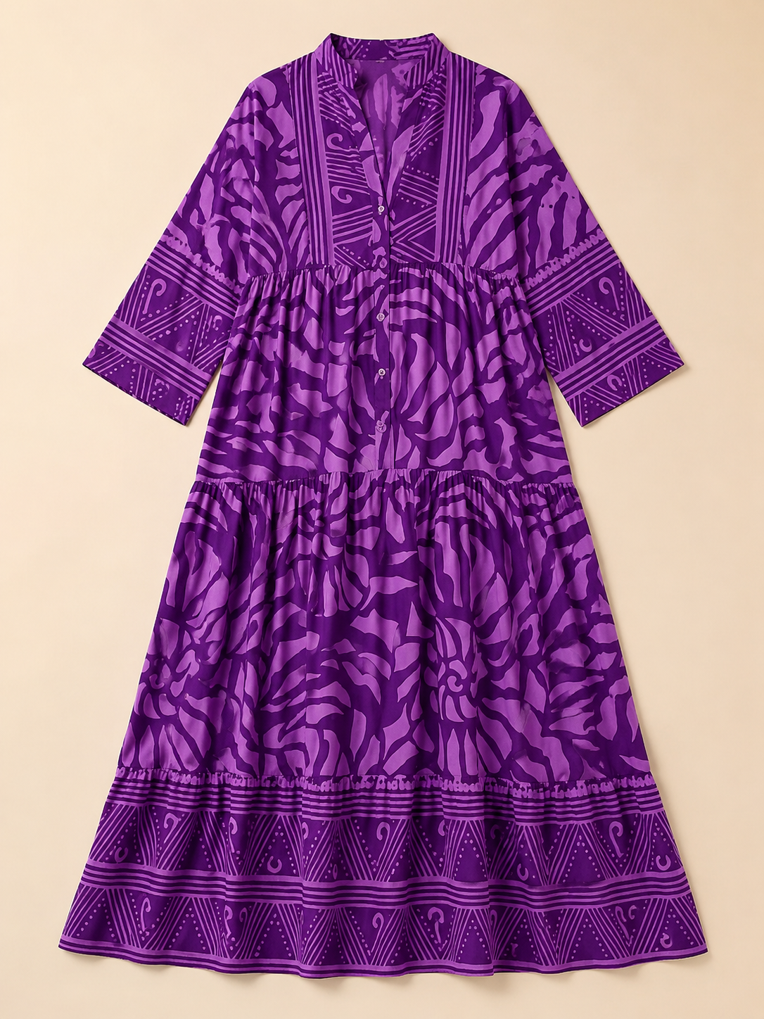 Marielle | Button Front Midi Dress