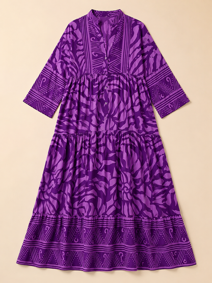 Marielle | Button Front Midi Dress