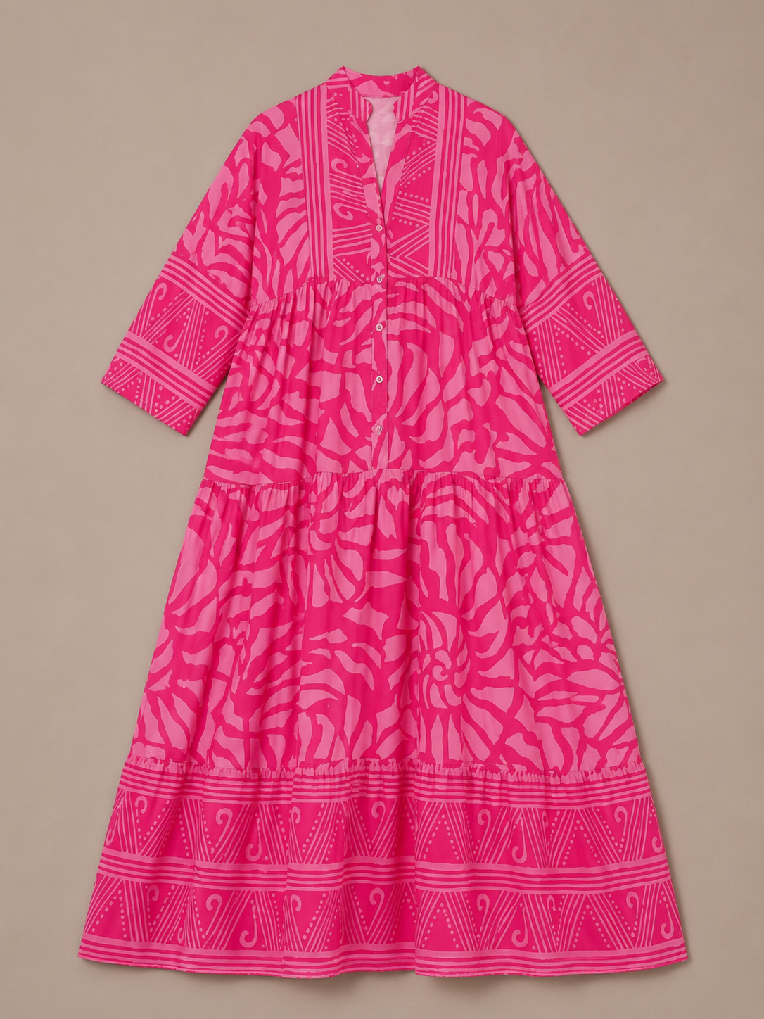 Marielle | Button Front Midi Dress